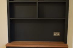 Alcove unit with solid oak top